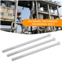 YINETTECH Lot de 4 Vis Hexagonales M10 X 240 Longueur de Filetage 45 Mm Boulons à Filetage Partiel Galvanisés de Qualité 8.8 ave