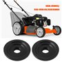 YINETTECH Lot de 4 Boulons de Lame de Tondeuse à Gazon avec Rondelle Pièce de Rechange 193003 532193003 Compatible avec Husqvarn