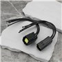 YINETTECH 2PCS Fiches Contact électrique à 4 Broches 16 AWG 10 A Prise étanche 174257-2 174259-2 pour Motos Scooters Camions Lon