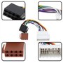 YINETTECH Lot de 2 Câbles Adaptateurs D'autoradio ISO Compatible avec Kia 2005+