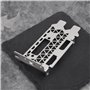 YINETTECH Support discret 8 cm compatible avec carte graphique ZOTAC GTX1050 GTX1050Ti GTX1650 LP