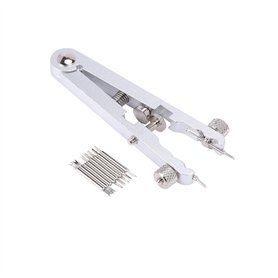 Jevina 6825 Tiges à ressort standard Outil pour enlever la barre à ressort de montres Tige de bracelet Pinces pour bracelet de m