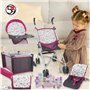 509 Crew Rainbow Fun Ensemble de 21 pièces pour poupées Stroll n Play & Care Gris