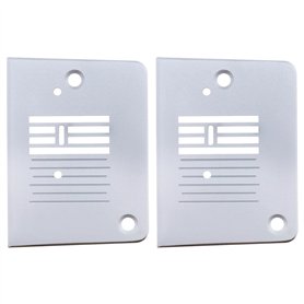 VGOL 2pcs Plaque à Aiguille Remplacement pour Machine à Coudre Compatible avec Singer 1105 1106 1107 1109 1116 1120 1130 1304 Pl