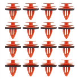 VGOL 40pcs Clips de Panneau de Garniture de Porte avec Scellant 80999VE000 Compatible avec 350Z Almera Tino Micra Navara Primera