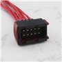 VGOL 2pcs Faisceau de Câblage Prise de Phare de Voiture Métier à Tisser 10 Broches Connecteur de Faisceau de Lampe Réparation Pr