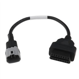 Câbles Adaptateurs 6 Broches vers OBDII 16 Broches Compatible avec Suzuki Diagnostics de Moto OBD2 Cordon d'instruments de Diagn