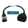 Câbles Adaptateurs 6 Broches vers OBDII 16 Broches Compatible avec Suzuki Diagnostics de Moto OBD2 Cordon d'instruments de Diagn