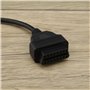 Câbles Adaptateurs 6 Broches vers OBDII 16 Broches Compatible avec Suzuki Diagnostics de Moto OBD2 Cordon d'instruments de Diagn