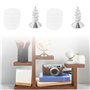 VGOL 50 Sets d'inserts de Chevilles de Charnière en Plastique Kits pour La Réparation de Meubles d'armoire Compatible avec Blum 