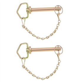 VGOL 2 Pièces Goupille D'attelage de Barre de Remorquage de Remorque 5/8" X 4