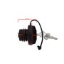 VGOL Bouchon Carburant Verrouillable avec 2 Clés Bouchon Intérieur Carburant Bouchon Réservoir Carburant Remplissage Réservoir C