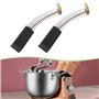 VGOL Lot de 4 balais de charbon compatibles avec Kenwood Chef A901 Compatible avec Kenwood Blender BL900 BL901 BL902 5 x 7 x 19 
