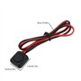 VGOL 2pcs Interrupteurs Momentanés 12 V/24 V Petit Bouton-Poussoir pour Applications électriques Automobiles Projets de Bricolag