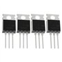 VGOL Lot de 2 Paires de Transistors TO-220 2SA985 Et 2SC2275 pour Amplificateur Audio