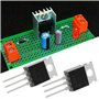 VGOL Lot de 2 Paires de Transistors TO-220 2SA985 Et 2SC2275 pour Amplificateur Audio
