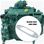 VGOL 2pcs Joints de Tuyau d'échappement Et d'admission pour Moteur 0415 7247 0423 3529 Compatible avec Deutz D07 Et D06