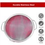 Wisyurt CréPine de Peinture Acier Inoxydable Peinture éMulsion Entonnoir Filtre Couvercle Filtre Outil Produit 60-Mesh 11.4 Pouc