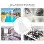 Wisboey TêTe Pivotante Aspirateur Buse de Brosse Aspirateur TêTe de Brosse Aspirateur Buse de Sol Buses de Nettoyeur de Tapis