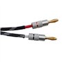 Iegefirm 20 PièCes Connecteur Banane 24K Plaqué Or 4.5MM Fiche Banane avec Verrouillage à Vis pour Prises Audio Jack Haut-Parleu
