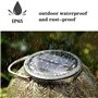FITTG Lot de 1 Dessus de Remplacement de LumièRe Solaire pour Lanternes Suspendues ExtéRieures, plus Puissant et plus éConome en