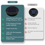FITTG Lot de 1 Dessus de Remplacement de LumièRe Solaire pour Lanternes Suspendues ExtéRieures, plus Puissant et plus éConome en