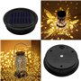 FITTG Lot de 1 Dessus de Remplacement de LumièRe Solaire pour Lanternes Suspendues ExtéRieures, plus Puissant et plus éConome en