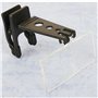 Iegefirm 1.5X/2.5X/3.5X Loupe Instruments Optiques Clip Pliant sur Loupe de Lunettes avec 3 Lentilles en Acrylique 85X30Mm