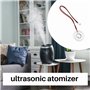 Iegefirm 4Pcs 20MM Brumisateur à Ultrasons Brumisateur Atomiseur Transducteur Atomiseur Film Plaque Accessoires Humidificateur J