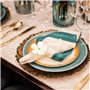 Iegefirm Lot de 6 Ronds de Ronds de Fleurs Blanches Boucles de Porte-Serviettes éLéGants pour Table à Manger