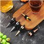Iegefirm 20 PièCes Bouchon de Bouteille Vierge avec Tige FiletéE Inserts de Bouchon de Vin en MéTal Ensemble de MatéRiel pour Le