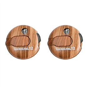 Wisyurt 2 PCS Compteur de Coups de Golf Compteur de Coups de Golf Professionnel Marqueur de Score de Golf Dispositif de Maintien