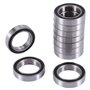 Nagoyuki Lot de 10 joints en caoutchouc miniatures 6701 - 12 x 18 x 4 mm - Double joint en caoutchouc avec rainures profondes et