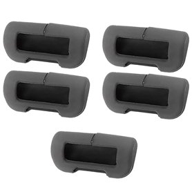 Giyofom POUR Modèle 3/Y Boucle de Ceinture de Sécurité Housse de Protection Silicone Anti-Collision Noir Ceinture de Sécurité Cl