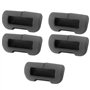 Giyofom POUR Modèle 3/Y Boucle de Ceinture de Sécurité Housse de Protection Silicone Anti-Collision Noir Ceinture de Sécurité Cl