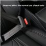 Giyofom POUR Modèle 3/Y Boucle de Ceinture de Sécurité Housse de Protection Silicone Anti-Collision Noir Ceinture de Sécurité Cl