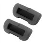 Giyofom POUR Modèle 3/Y Boucle de Ceinture de Sécurité Housse de Protection Silicone Anti-Collision Noir Ceinture de Sécurité Cl