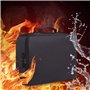 Geieold Sac à Documents Ignifuge avec Serrure Bureau à Domicile Voyage BoîTe de SéCurité Ignifuge et éTanche PoignéE Portable St