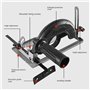 YEHEI Convertisseur de Meuleuse D'Angle à Main en Coupe Support de Meuleuse RéGlable en Profondeur de 40 Mm pour Outil de Table 