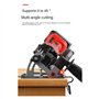 YEHEI Convertisseur de Meuleuse D'Angle à Main en Coupe Support de Meuleuse RéGlable en Profondeur de 40 Mm pour Outil de Table 