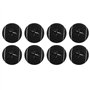 NISHZHU Lot de 8 balles de tennis prédécoupées pour pieds de meubles et protection du sol - Housse en feutre robuste et durable