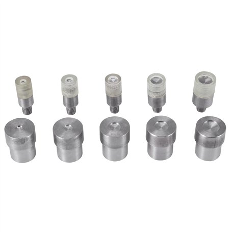 FutureHight Lot de 5 moules à rivets à double capuchon (5 mm/6 mm/8 mm/10 mm/12 mm)