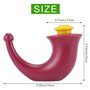 Gaqnzjx Neti Pot de yoga pour le nez - Système d'irrigation sinusoïdale - 200 ml