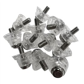 HiCOZZIE Lot de 12 crampons de Football Chaussures de Rechange Chaussures de Football Clous 13mm 16mm pour Chaussures de Footbal
