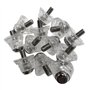 HiCOZZIE Lot de 12 crampons de Football Chaussures de Rechange Chaussures de Football Clous 13mm 16mm pour Chaussures de Footbal