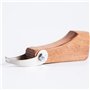 UrbanNest Outils en CéRamique de Poterie Couteau de Coupe Bricolage Grattage Annulaire Grand Couteau Blanc Sculpture en Argile S