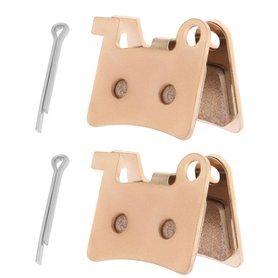 eMagTech Lot de 4 plaquettes de frein MT600 pour vélo électrique en métal fritté compatibles avec DYISLAND LD-200PLUS/LD4X-600 p