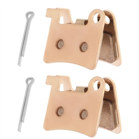 eMagTech Lot de 4 plaquettes de frein MT600 pour vélo électrique en métal fritté compatibles avec DYISLAND LD-200PLUS/LD4X-600 p