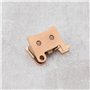 eMagTech 4 Pièces MT600 Plaquettes de Frein de Vélo Plaquettes de Frein de Vélo électrique Plaquettes de Frein en Métal Fritté C