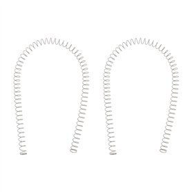 eMagTech Lot de 2 ressorts à cloueur en acier inoxydable 304 - Ressorts de compression de 35 cm - Pièces de ressort de retour co